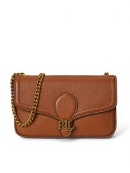LAUREN RALPH LAUREN Torebka 432977374002 Brązowy. Brązowe listonoszki Lauren Ralph Lauren, bez wzorów, ze skóry, bez dodatków. Za 969.99 zł.