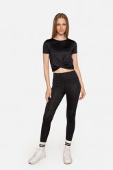 Legginsy młodzieżowe. Legginsy LEMON, m, bez wzorów, z gumy, długie. W wyprzedaży za 19.90 zł.