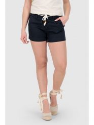 Alife and kickin Szorty "Reina" w kolorze granatowym rozmiar: M. Niebieskie szorty Alife and Kickin, bez wzorów, z tkaniny. Za 69.99 zł.