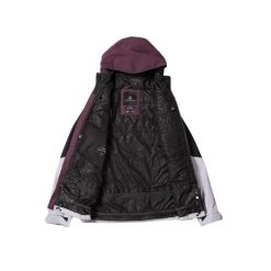 Damska kurtka narciarska Volcom V.co Aris Ins Gore. Fioletowe kurtki narciarskie Volcom, bez wzorów, z gore-texu, bez kaptura, narciarskie, gore-tex. Za 978.55 zł.