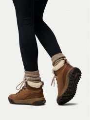 Columbia Śniegowce Burnsider 2165871 Brązowy. Brązowe trapery i śniegowce Columbia, ze skóry. Za 529.99 zł.