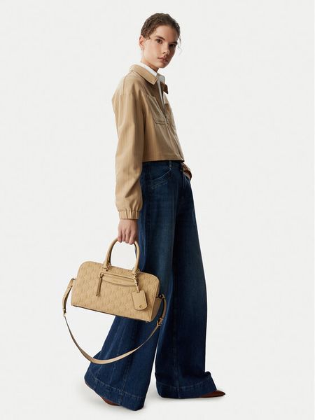 MICHAEL Michael Kors Torebka 30S6GTVS6L Beżowy. Brązowe torebki klasyczne MICHAEL Michael Kors, bez wzorów, ze skóry, bez dodatków. Za 1,184.99 zł.