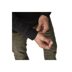 Bluza z kapturem Chouinard Crest Uprisal Hoody. Czarne bluzy Patagonia, bez wzorów, z materiału, z kapturem. Za 449.99 zł.