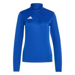 Bluza damska adidas Entrada 26 treningowa. Białe bluzy Adidas, bez wzorów, z materiału, bez kaptura. Za 121.99 zł.