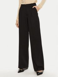 OUI Spodnie materiałowe 88780 Czarny Straight Fit. Czarne spodnie materiałowe Oui, bez wzorów, z materiału. Za 329.99 zł.