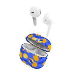 Słuchawki bezprzewodowe z etui ładującym T'NB LEMON Żółty. Niebieskie torby na laptopa T'NB, bez wzorów. Za 145.90 zł.