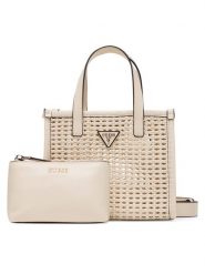 Guess Torebka Brigitta Mini HWWZ72 06770 Écru. Torebki klasyczne Guess, z aplikacjami, ze skóry, bez dodatków. Za 589.99 zł.