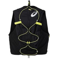 Plecak sportowo-turystyczny dla dorosłych Fujitrail Hydration Vest 7 L. Czarne plecaki Asics, bez wzorów. Za 497.00 zł.