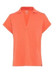 Camel Active Koszulka w kolorze pomarańczowym rozmiar: S. Pomarańczowe bluzki Camel Active, s, bez wzorów, z bawełny, bez kołnierzyka, bez ramiączek. Za 86.78 zł.