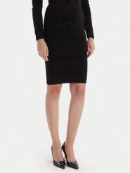 Marciano Guess Spódnica ołówkowa 5BGD00 5661Z Czarny Slim Fit. Czarne spódnice Marciano Guess, xl, z aplikacjami, z syntetyku, ołówkowe. Za 689.99 zł.