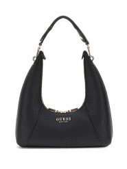 Guess Torebka w kolorze czarnym - 26 x 12 x 8 cm rozmiar: onesize. Czarne torby na ramię Guess, z aplikacjami, z materiału, na ramię, bez dodatków. Za 391.99 zł.