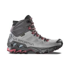 Damskie buty trekkingowe La Sportiva Ultra Raptor II Mid Leather GTX. Szare trekkingi La Sportiva, z gore-texu, wspinaczkowe. Za 984.99 zł.