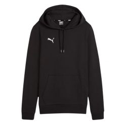 Damska Bluza Z Kapturem Team Goal Casual. Czarne bluzy Puma, bez wzorów, z kapturem. Za 207.99 zł.