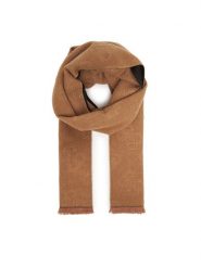 Guess Szalik AM9532 POL03 Brązowy. Brązowe rękawiczki Guess, z aplikacjami, z materiału. Za 219.99 zł.