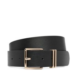 Pasek Tommy Hilfiger. Czarne paski TOMMY HILFIGER, bez wzorów. Za 269.99 zł.