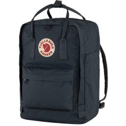 Plecak sportowo-turystyczny Kanken 18l. Niebieskie plecaki Fjällräven, bez wzorów. Za 459.68 zł.