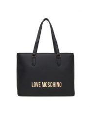 LOVE MOSCHINO Torebka JC4190PP0NKD0000 Czarny. Czarne torebki klasyczne Love Moschino, bez wzorów, ze skóry, bez dodatków. Za 1,059.00 zł.