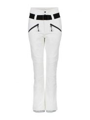 Peak Mountain Spodnie narciarskie "Atlas" w kolorze białym rozmiar: XL. Białe spodnie dresowe Peak Mountain, m, bez wzorów, narciarskie. Za 484.31 zł.