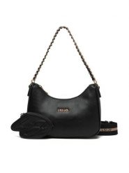 Liu Jo Plecak AA6180 E1012 Czarny. Czarne plecaki Liu Jo, bez wzorów, ze skóry. Za 599.99 zł.