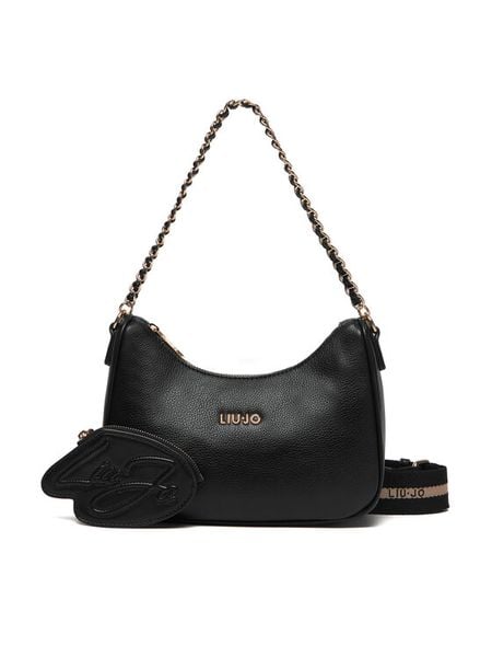 Liu Jo Plecak AA6180 E1012 Czarny. Czarne plecaki Liu Jo, bez wzorów, ze skóry. Za 599.99 zł.