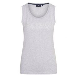 Damski tank top HV Polo Milou. Szare koszulki polo HV POLO, bez wzorów, bez kołnierzyka, bez ramiączek. Za 155.00 zł.