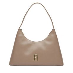 Torebka Furla. Brązowe torebki klasyczne Furla, bez wzorów, bez dodatków. Za 1,029.00 zł.