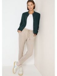 Cecil Spodnie dresowe w kolorze beżowym rozmiar: XL/L28. Brązowe spodnie dresowe Cecil, l, bez wzorów, z dresówki. Za 166.10 zł.