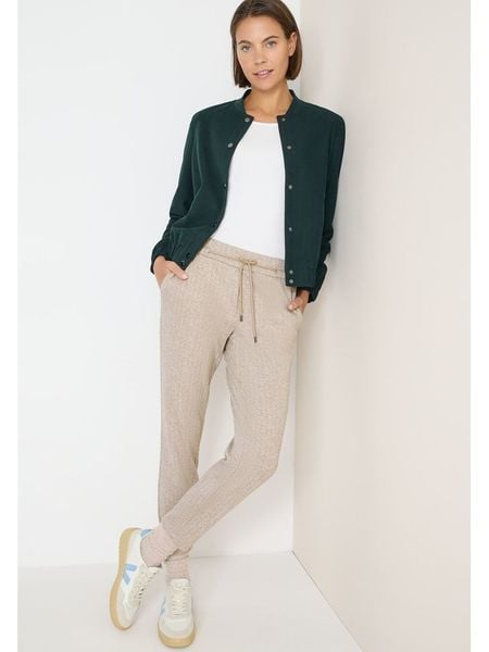 Cecil Spodnie dresowe w kolorze beżowym rozmiar: S/L28. Brązowe spodnie dresowe Cecil, l, bez wzorów, z dresówki. Za 113.10 zł.