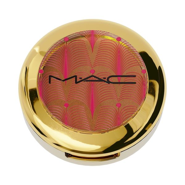 MAC Holiday Collection 2024 Skinfinish Metallic Cream Blush / Gift Of Gold Róż do policzków 5,7 g GLOWING TREASURE. Róże MAC. Za 150.00 zł.