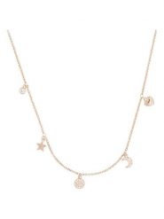 U.S. Polo Assn. Pozłacany naszyjnik z elementami ozdobnymi - dł. 36 cm rozmiar: onesize. Czerwone naszyjniki U.S. Polo Assn., z kryształem, metalowe. Za 86.99 zł.