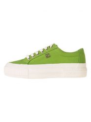 S.Oliver Sneakersy w kolorze zielonym rozmiar: 40. Zielone trampki S.Oliver, bez wzorów, bez zapięcia. Za 145.26 zł.