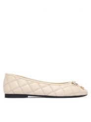 Tommy Hilfiger Baleriny Charm Quilted Ballerina FW0FW09503 Beżowy jasny. Brązowe baleriny TOMMY HILFIGER, bez wzorów, ze skóry, bez obcasa. Za 449.99 zł.