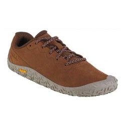 Damskie Skórzane Buty Do Biegania Vapor Glove 6. Brązowe trekkingi Merrell, do biegania. Za 640.99 zł.