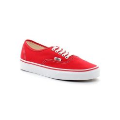 Sneakers Vans Authentic czerwone. Czerwone trampki Vans, bez wzorów, bez zapięcia. Za 317.25 zł.