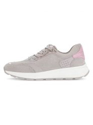 Gabor Skórzane sneakersy w kolorze szarobrązowym rozmiar: 40. Szare trampki Gabor, bez wzorów, bez zapięcia. Za 232.23 zł.
