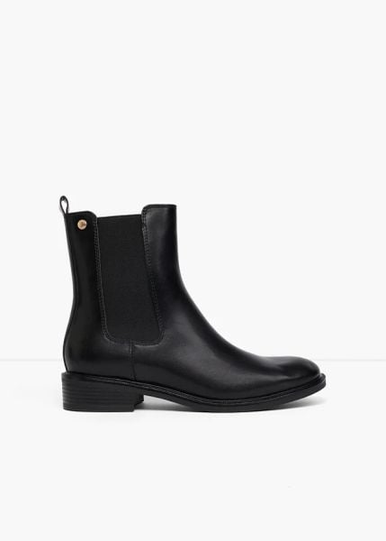 Sztyblety Esprit. Brązowe botki bonprix, bez wzorów, bez obcasa, bez zapięcia. Za 299.99 zł.