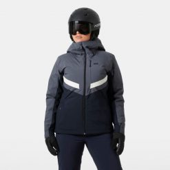 Damska kurtka narciarska Helly Hansen Edge 3.0. Szare kurtki narciarskie Helly Hansen, bez wzorów, z kapturem, narciarskie. W wyprzedaży za 1,251.00 zł.