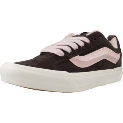 Tenisówki Vans Model Knu Skool Kolor Czarny. Czarne trampki Vans, bez wzorów, ze skóry, bez zapięcia. Za 370.99 zł.