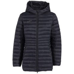 Kurtka sportowa damska Urban V Jacket. Czarne kurtki sportowe Joma, bez wzorów, z poliamidu, bez kaptura, trekkingowe. Za 149.99 zł.