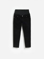 Jeansy mom fit - czarny. Czarne jeansy Reserved, bez wzorów. Za 159.99 zł.
