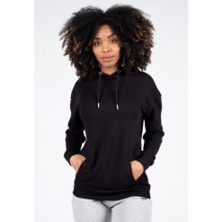 Crowley WoMęskie Oversize bluza z kapturem - Czarny. Czarne bluzy GORILLA WEAR, s, bez wzorów, z bawełny, z kapturem. Za 356.00 zł.