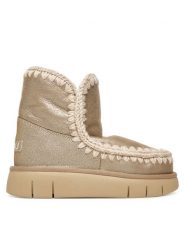 Mou Śniegowce MU.FW531002B Beżowy. Brązowe trapery i śniegowce Mou, ze skóry. Za 1,139.00 zł.