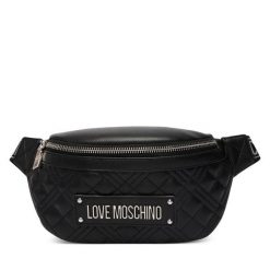 Nerka LOVE MOSCHINO. Czarne torebki klasyczne Love Moschino, bez wzorów, bez dodatków. Za 679.99 zł.