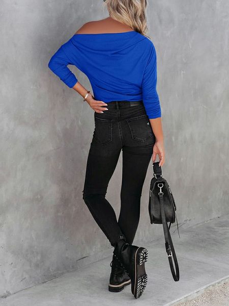 LA Angels Koszulka w kolorze niebieskim rozmiar: M. Niebieskie bluzki LA Angels, m, bez wzorów, bez kołnierzyka, bez ramiączek. Za 121.80 zł.