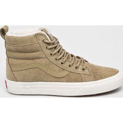 Vans - Buty. Zielone obuwie sportowe Vans, z gumy, bez zapięcia. W wyprzedaży za 269.90 zł.