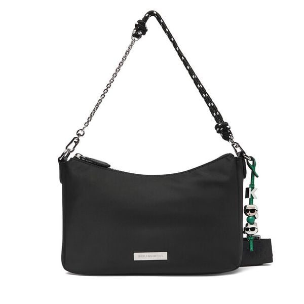 Torebka KARL LAGERFELD. Czarne torebki klasyczne KARL LAGERFELD, bez wzorów, bez dodatków. Za 849.99 zł.