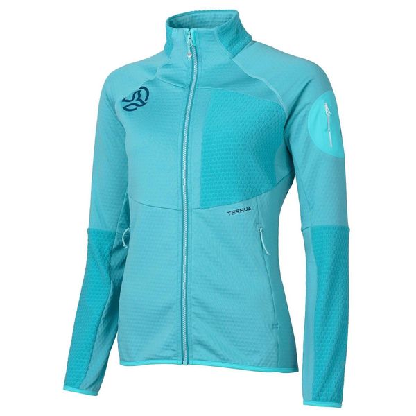 Bluza damska z kapturem Ternua Ragger. Niebieskie bluzy TERNUA, bez wzorów, z kapturem. W wyprzedaży za 350.50 zł.