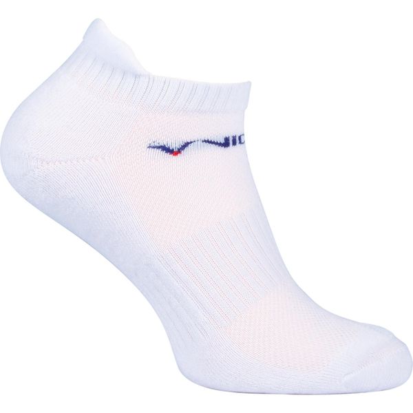 Skarpety sportowe VICTOR Sneaker - 2 pak. Białe skarpety Victor, bez wzorów, z materiału. Za 62.99 zł.