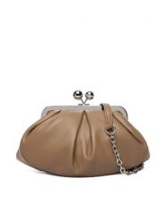 Weekend Max Mara Torebka 2615511164600 Brązowy. Brązowe torebki klasyczne Weekend Max Mara, bez wzorów, ze skóry, bez dodatków. Za 1,309.00 zł.