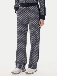 Guess Spodnie dresowe V6RB09 K2042 Granatowy Wide Leg. Niebieskie spodnie dresowe Guess, m, z aplikacjami, z dresówki. Za 479.99 zł.
